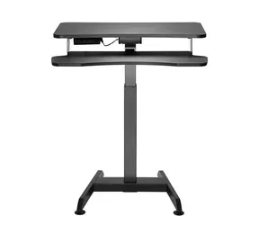 LogiLink EO0014 schwarz / Stehpult / Höhe 72 bis 122 cm / Fläche 800 x 400 cm / Belastbarkeit 40 kg