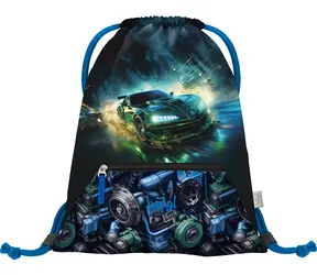 BAAGL Tasche mit Tasche Rennwagen / 36x46 cm