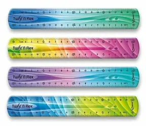 Maped Lineal Twist'n Flex Regenbogen 20 cm (Mix)