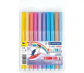 Centropen Marker PASTEL 10 Farben