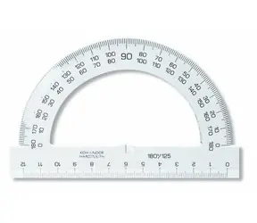 KOH-I-NOOR Winkelmesser 12 cm klar