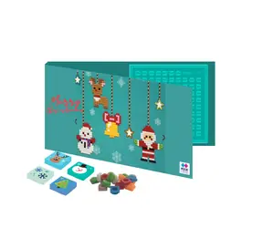 Postkarten und Karten von PIXIE CREW mit einem Geschenk darin - Weihnachten