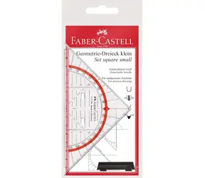 Faber-Castell COMBI Multifunktionsdreieck mit Griff 14 cm