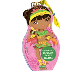 Wir kleiden brasilianische Puppen ISABELA - Maľovanky