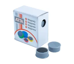 ARTA Magnete Durchmesser 16mm grau (10 Stück pro Packung)