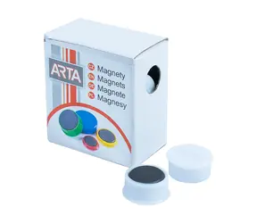 ARTA Magnete Durchmesser 16mm weiß (10 Stück pro Packung)