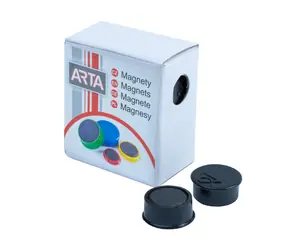 ARTA Magnete Durchmesser 16mm schwarz (10 Stück pro Packung)