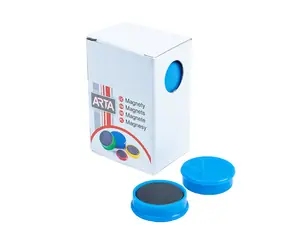 ARTA Magnete, Durchmesser 25 mm, blau (10 Stück pro Packung)