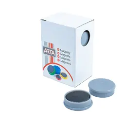 ARTA Magnete Durchmesser 25mm grau (10 Stück pro Packung)