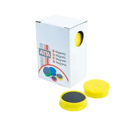 ARTA Magnete Durchmesser 25mm gelb (10 Stück pro Packung)