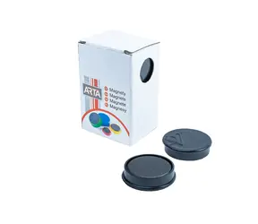 ARTA Magnete Durchmesser 30mm schwarz (10 Stück pro Packung)
