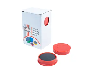 ARTA Magnete Durchmesser 30mm rot (10 Stück pro Packung)