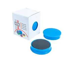ARTA Magnete Durchmesser 40mm blau (4 Stück in einer Packung)