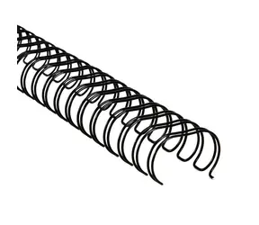 COPIERLAND Drahtrücken 2:1 - 11mm - schwarz - 100 Stück