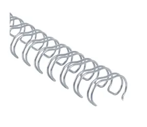 COPIERLAND Drahtrücken 5/16" - 3:1 - 8 mm - silber - 100 Stück