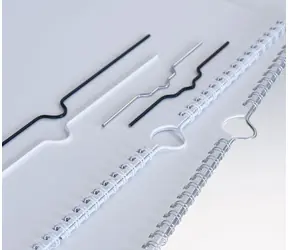 Renz Haken 150 mm gold für Kalenderbindung