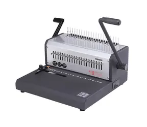 RAYSON SD-2501 / Manueller Binder für Plastikbindung / Locht bis zu 25 Blatt  80 g/m2 / Bindet bis zu 400 Blatt 