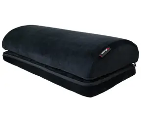 Arozzi Fußstütze Soft Fabric Velvet Black / ergonomische Fußstütze / Samt schwarz