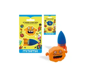 MITAMA Lustiger Jungen-Bleistiftspitzer (2 Stück)
