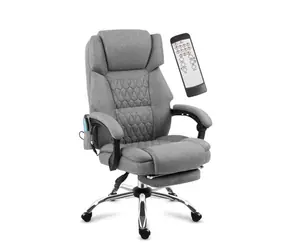 Mark Adler Boss 6.0 grau / Büromassagestuhl / Belastbarkeit 130 kg