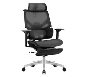Mark Adler Expert 8.7 Mesh schwarz / Ergonomischer Bürostuhl / Belastbarkeit 150 kg