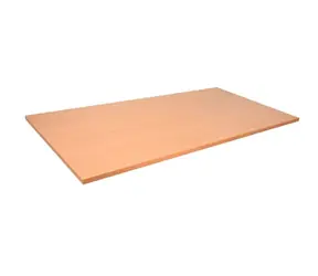 Brateck BR147BK Tischplatte für höhenverstellbare Beine 1400 x 700 x 25 mm Buche