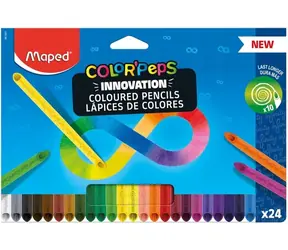 Maped Buntstifte Color'Peps Infinity, 24 Stück