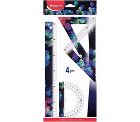 Maped Classic Deepsea Paradise Flexibles Lineal-Set 4-teilig