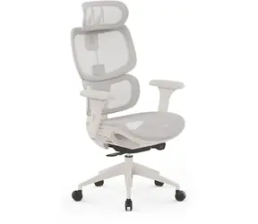 SENSE7 NOBU hellgrau / Ergonomischer Bürostuhl / Belastbarkeit 130 kg