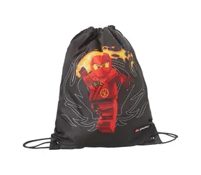 LEGO® NINJAGO® Schuhbeutel, rot / 34 x 41 cm / 10 l