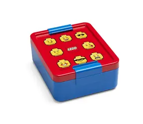 LEGO® Iconic Classic Snackbox 170 x 135 x 69 mm - rot/blau
