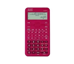 Sharp ELW531TLBRD rot / Wissenschaftlicher Taschenrechner / Blisterverpackung / batteriebetrieben