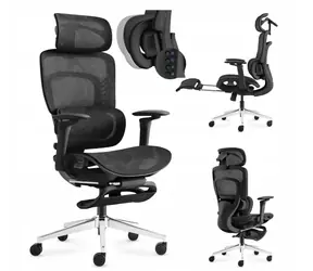 Mark Adler Visioner 8.3 schwarz / Büromassagestuhl / Belastbarkeit 130 kg