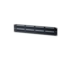 Digitus Patchpanel, CAT6 19", 48xRJ45, schwarz