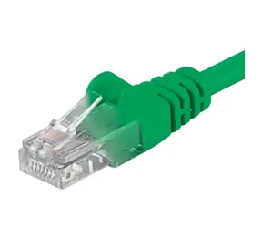 PremiumCord UTP CAT5E 3M / Patchkabel / RJ45-RJ45 / grün