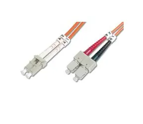 Digitus Glasfaser-Patchkabel, LC auf SCMultimode 50/125 µ, Duplex-Länge 2 m