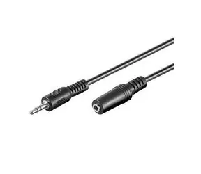 PremiumCord Kabelbuchse 3,5 mm M/F 2 m