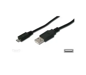 PremiumCord Micro-USB-Kabel, AB 3M