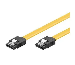 PremiumCord SATA III-Kabel mit Metallverriegelung 0,3 m
