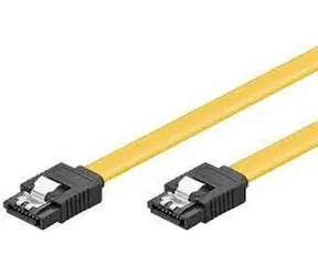 PremiumCord SATA III-Kabel mit Metallverriegelung 0,5 m