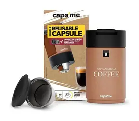 CAPSME Minimalist Pack / wiederbefüllbare Senseo-Kapseln / 2 Stück / ohne Kaffee