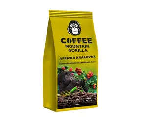 Mountain Gorilla Coffee African Queen 250g / Kaffeebohnen / 100% Arabica / Vakuumverpackt