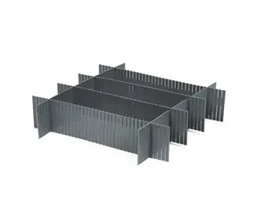 Compactor Free RAN7033 Schubladen-Organizer grau