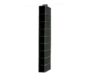 Compactor URBAN 15 x 30 x 128 cm - 9 Ablagen - schwarz