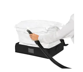 Compactor Black Edition L/145L Vakuum-Aufbewahrungsbox mit verstärktem Koffer / 145 L / 65x15x50 cm