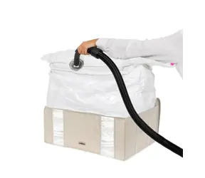 Compactor Life 2.0 XXL/210L Vakuum-Aufbewahrungsbox mit Tasche / 210 l / 65 x 50 x 27 cm