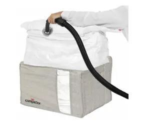 Compactor OXFORD XL/210L Vakuum-Aufbewahrungsbox mit Koffer / 210 L / 56x42x33 cm