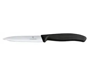 VICTORINOX Swiss Classic Gemüsemesser, schwarz / Klingenlänge 10 cm