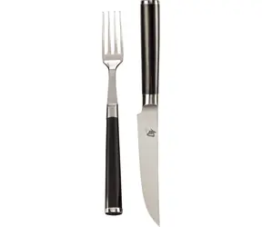 KAI Shun Cutlery DM-907 Besteckset (3-teilig) / 1x Gabel / 1x Messer / 1x Messerunterlage