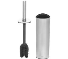 Joseph joseph Flex 360 WC-Bürste silber